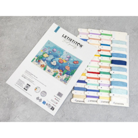 Borduurpakket LETI L10-010 - Under the Sea - Onder de Zee - Letistitch