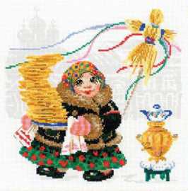 Borduurpakket Riolis - Pancake Seller