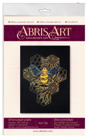 AH-124 Borduurpakket ABRIS ART - Bee Paradise - Bijenparadijs