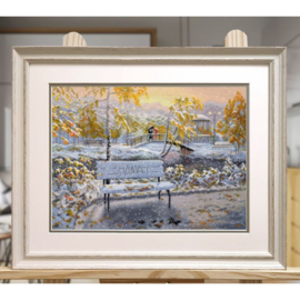 1744  Borduurpakket - Early Snow - OVEN