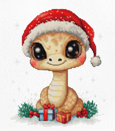 B1419  Borduurpakket Luca-S - Christmas Gifts - Kerstkadootjes