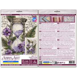 AH-341 Borduurpakket ABRIS ART - Time's Flow - Tijden Vliegen