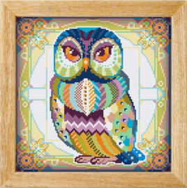 Diamond painting MANDALA Uil (WIJZE)