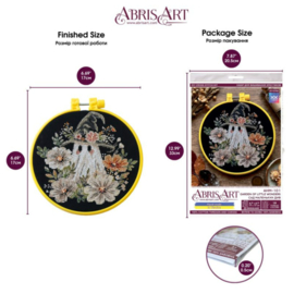 AHM-101 Borduurpakket ABRIS ART - Garden of Little Wonders - Tuin van kleine wonderen