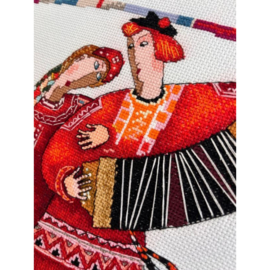 1749  Borduurpakket - Play, Accordion - OVEN