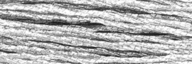Metallic SILVER - borduurgaren Luca-s - streng van 8 meter - (DMC E168)