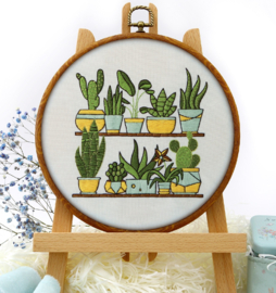 HOUSE PLANTS - Embroidery (KAMERPLANTEN)