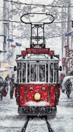 Borduurpakket - Tram - Momentos Magicos