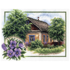Borduurpakket Summer In The Village - PANNA