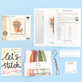 Borduurpakket Hannah Dale - The Meadow Pipit - Bothy Threads