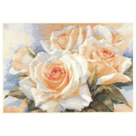 FLOWERS - WHITE ROSES - ALISA