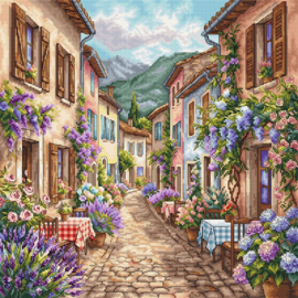 141 - Borduurpakket AVA Stitch - A Stroll Through Provence - Een wandeling door de  Provence