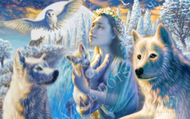 LDS 7006 Spirit of the mountain - Diamond Painting - Letistitch (80 x 50)