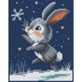 8128 - Borduurpakket Delicate Snowlight - Collection d'Art
