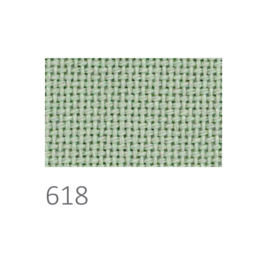 Lugana 25ct 618 (48 x 68 cm) - Zweigart - Moss Green