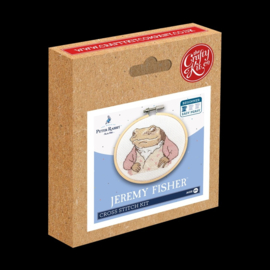Beatrix Potter - Jeremy Fisher Mini Kruissteekpakket
