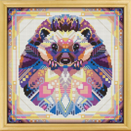 Borduurpakket Mandala Egel - 520-1 - Awesome Pattern Studio