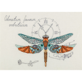 Borduurpakket Clockwork Dragonfly- PANNA