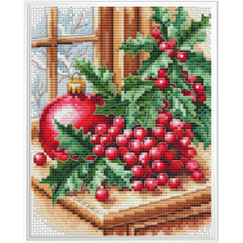 8146 - Borduurpakket Merry Christmas! - Collection d'Art