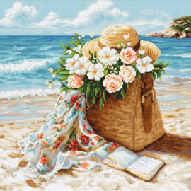G735 Borduurpakket Luca-S - Azure Beach - Azuur Strand (PETIT POINT)