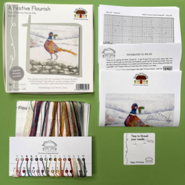 Borduurpakket Hannah Dale - A Festive Flourish - Bothy Threads (XHD135)