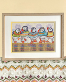 Borduurpakket Emma Ball - A Fair Isle Flock - Bothy Threads