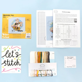 Borduurpakket Wallace & Gromit - Smashing Tea! - Bothy Threads