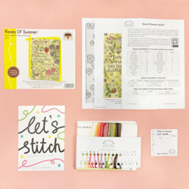 Borduurpakket Chloe's Chateau - Roses Of Summer - Bothy Threads