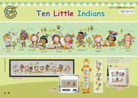 BORDUURPAKKET TEN LITTLE INDIANS - TSC