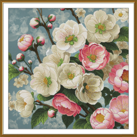 CP2327 Borduurpakket Nova Sloboda - Etude of Tenderness - Melodie van Zachtheid