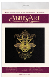 AH-068 Borduurpakket ABRIS ART - Golden Beetle - Gouden Kever