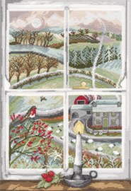 Borduurpakket - Lizzie Spikes - Rosehip Window - Bothy Threads