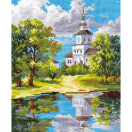 THE CHURCH NEAR THE POND - ALISA