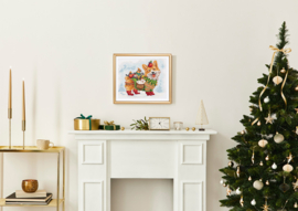 Borduurpakket Christmas Post - PANNA