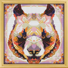 Borduurpakket Mandala Panda - 484-1 - Awesome Pattern Studio