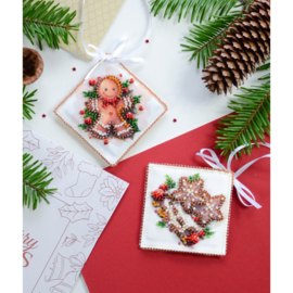 ABT033 KRALEN BORDUURPAKKET Decoratie Hanger - Holiday Baking