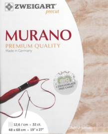 Murano 32ct 3219 (48 x 68 cm) - Zweigart - Vintage Brown