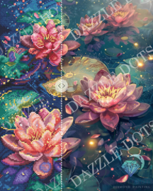 LT21 Water Lily - Diamond Painting - Letistitch