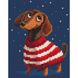 8125 - Borduurpakket Adventurers in Stripes - Collection d'Art