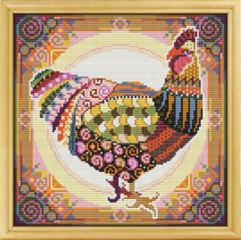 Borduurpakket Mandala Kip - 300-1 - Awesome Pattern Studio