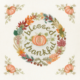 Vrij Borduren Pakket Cassandra Riley - Blessed and Thankful -