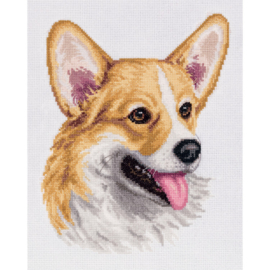 Borduurpakket Welsh Corgi - PANNA