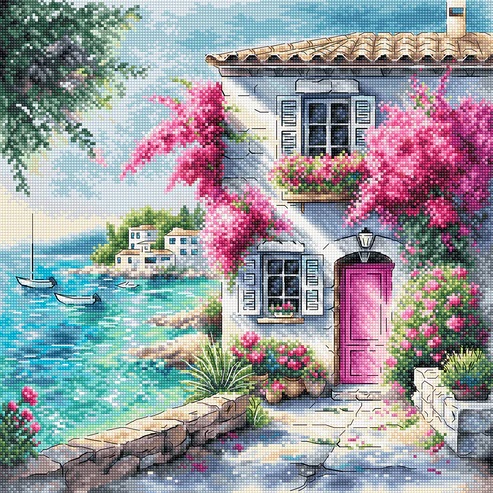 133 - Borduurpakket AVA Stitch - Mediterranean Dream - Mediteraanse Droom