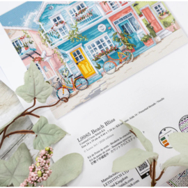 Borduurpakket LETI 9985 - Beach Bliss - Strand Geluk - Leti Stitch