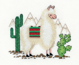 BORDUURPAKKET LLAMA - PANNA