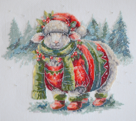 AH-245 Borduurpakket ABRIS ART - In the Arms of Winter - In de armen van winter
