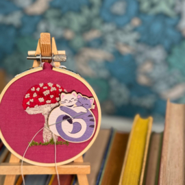 Cat Needle Minder - Besties - The Crafty Kit Company