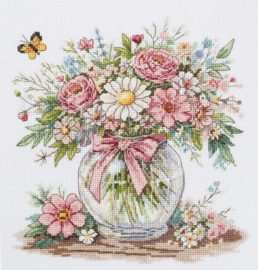AH-325 Borduurpakket ABRIS ART -  Floral Mood - Bloemenstemming