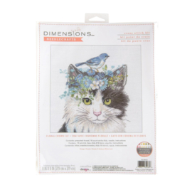 Floral Crown Cat - Dimensions (USA)