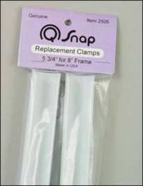 Q-Snap 8 inch reserve paar (klemmen)